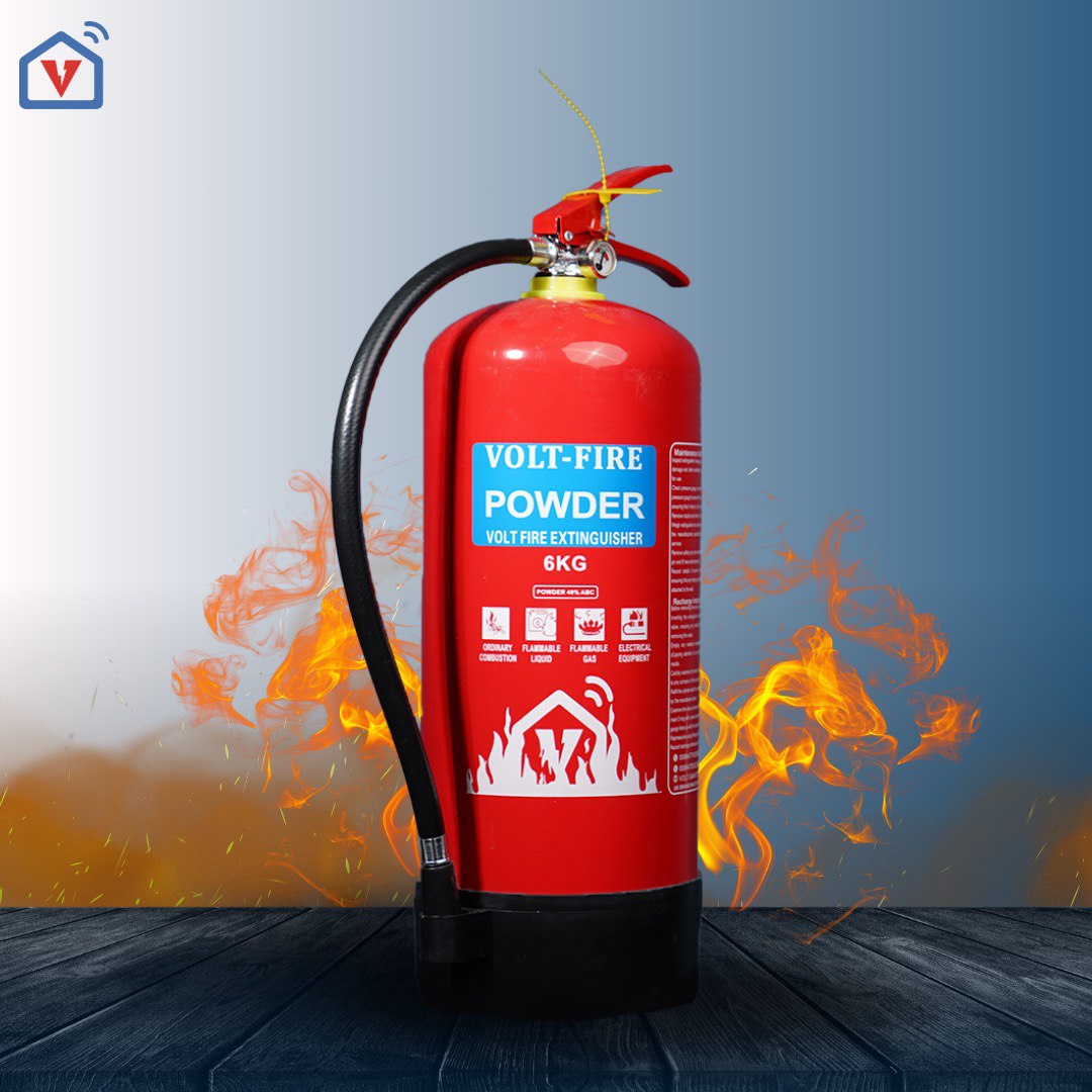 POWDER FIRE EXTINGUISHER – 6KG