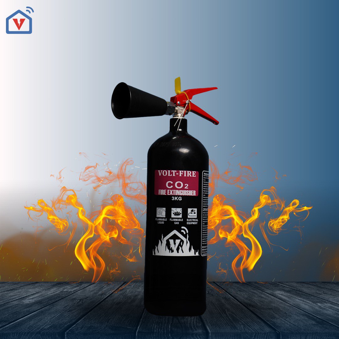 CO2 FIRE EXTINGUISHER – 3KG