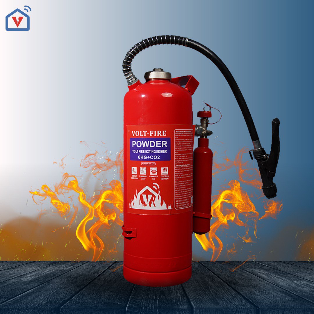 POWDER + CO2 EXTINGUISHER – 6KG